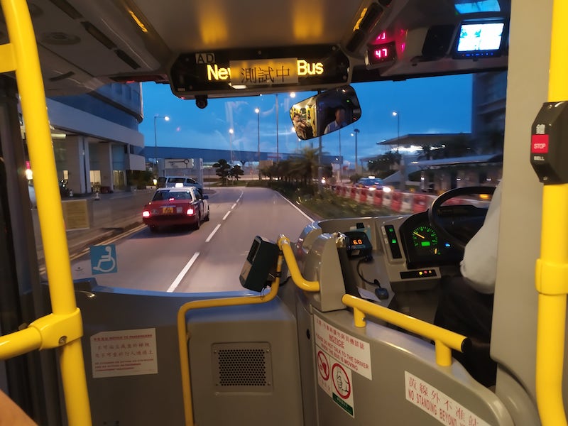 珠海マカオ香港大橋バス